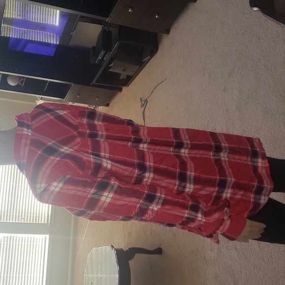 Old Navy m insanely soft plaid top the classic shirt flannel - Picture 3 of 6